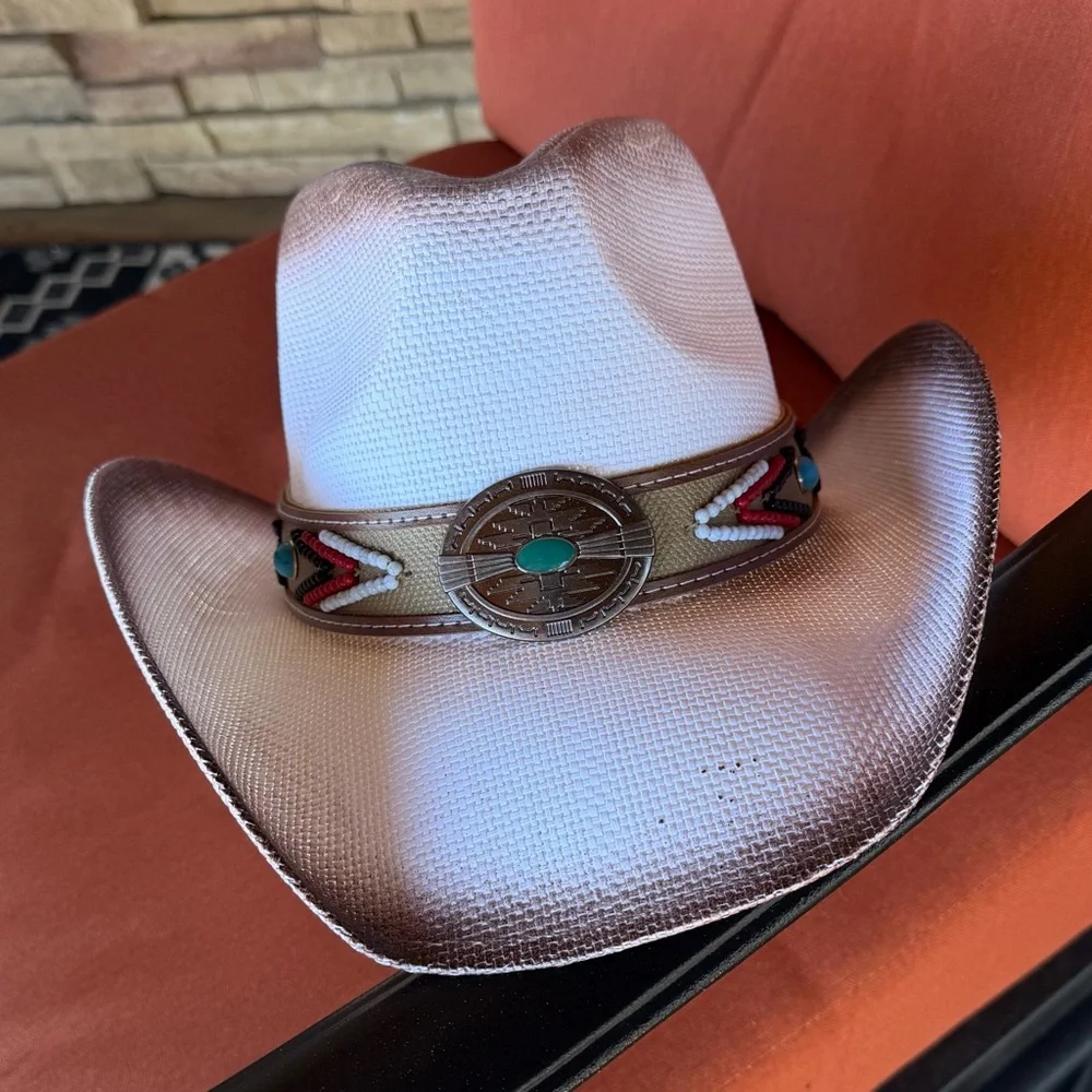 Hat Western Cowboy ⭐️NWT Straw “The Renegade